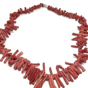 Vintage Branch Coral Necklace